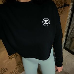 Authentic Vintage Chanel Hand Embroidered Crewneck